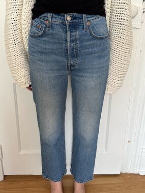 Levi's Women's Ribcage Straight Leg Jeans US 26